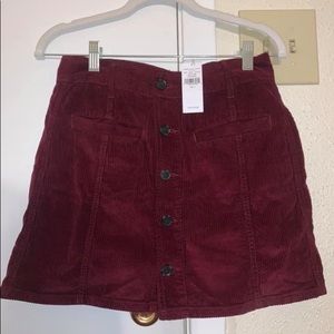 American Eagle A-Line Hi-Rise Skirt